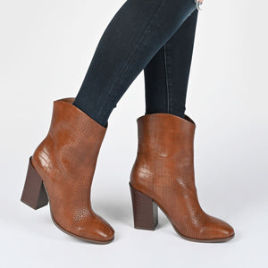 BREKINN WESTERN BOOTIE - FINAL SALE (NO EXCHANGES) - Ivory