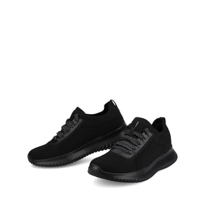 BRENA CASUAL SNEAKERS - Black Knit