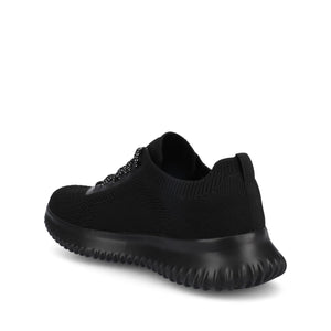 BRENA CASUAL SNEAKERS - Black Knit