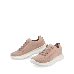 BRENA CASUAL SNEAKERS - Mauve Knit