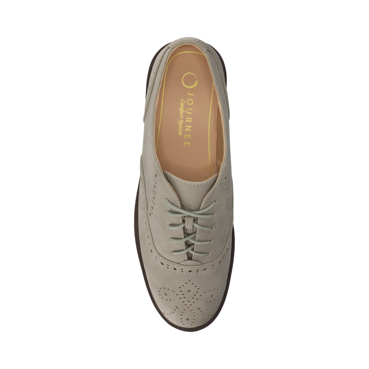 BRIA OXFORD SHOES - Grey