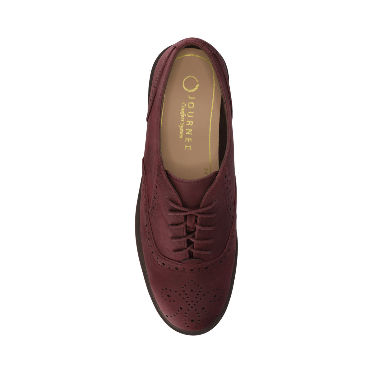 BRIA OXFORD SHOES - Oxblood Nubuck