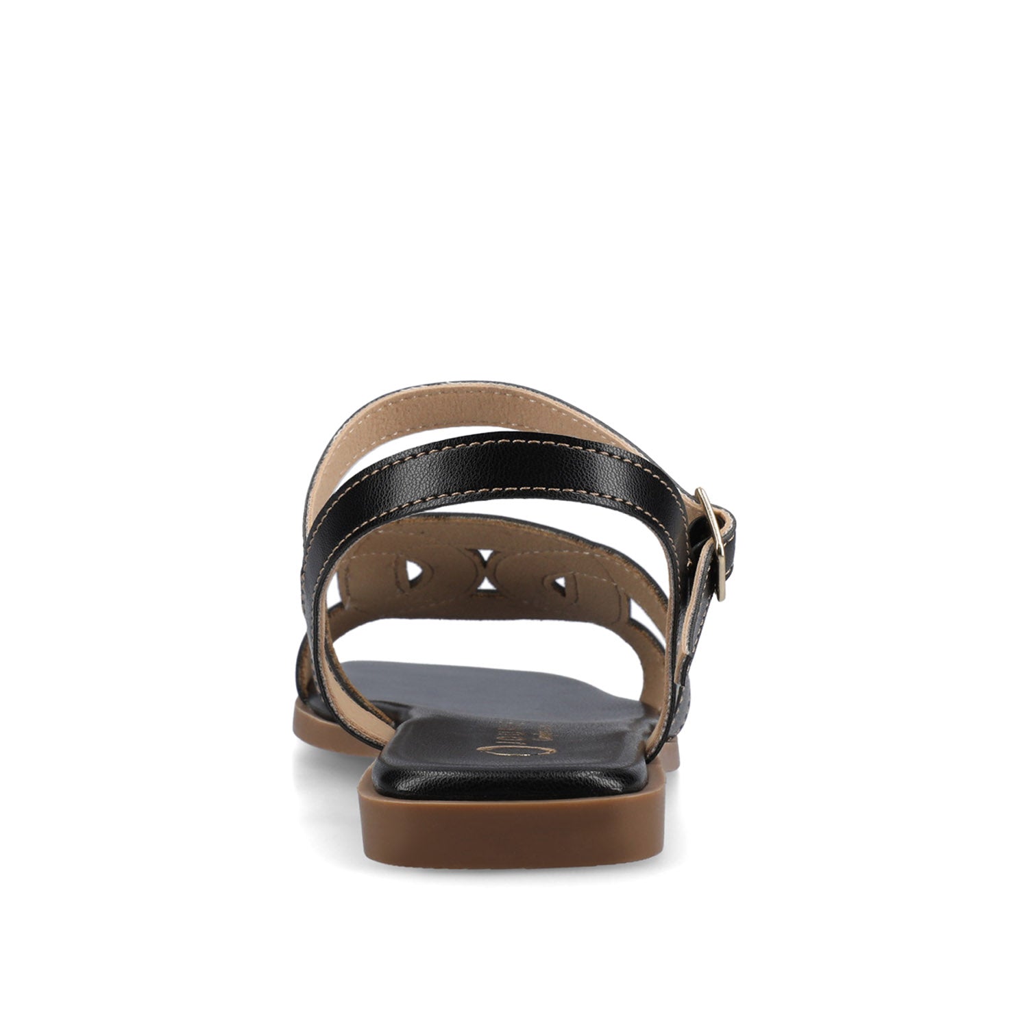 BRIDEY ANKLE STRAP SANDALS - Black