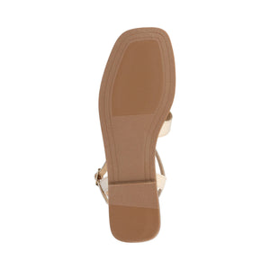 BRIDEY ANKLE STRAP SANDALS - Bone