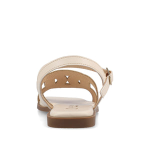 BRIDEY ANKLE STRAP SANDALS - Bone