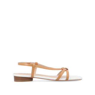 BRIDGET MULTI STRAP SANDALS IN FAUX LEATHER