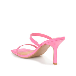 BRIE STRAPPY STILETTO HEELS IN PATENT - Pink