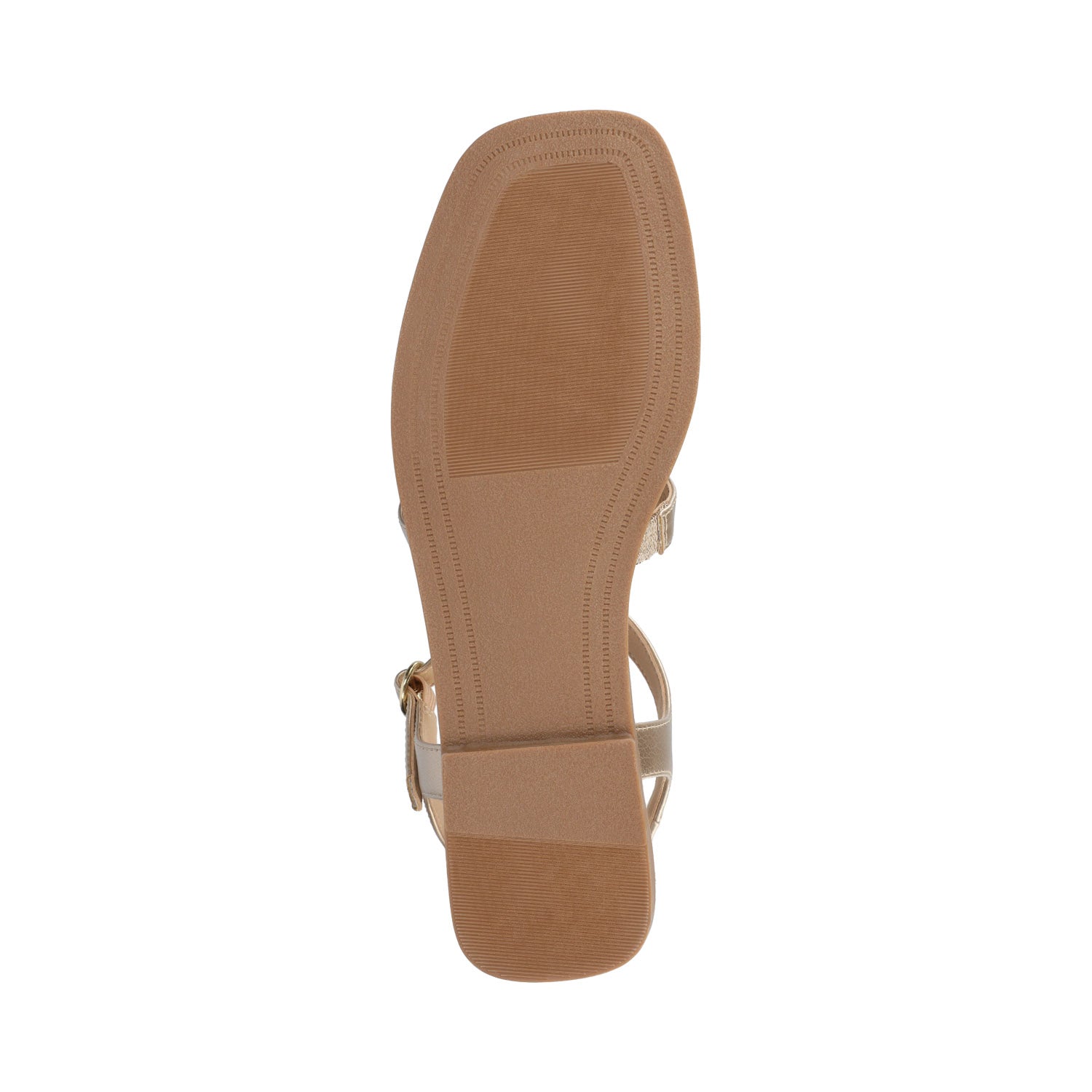 BRILEY ANKLE STRAP SANDALS - Gold