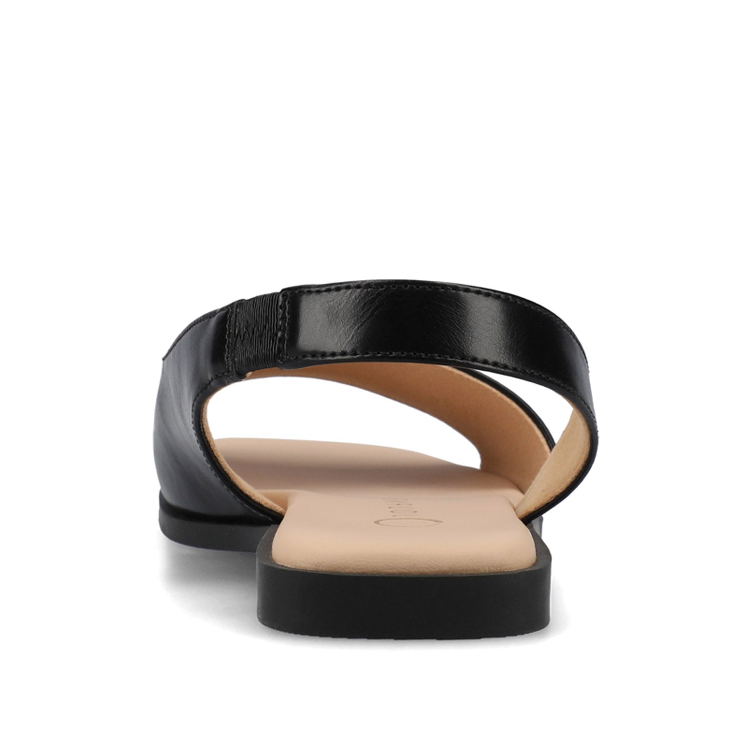 BRINSLEY VEGAN LEATHER SANDALS IN WIDE - Black PU