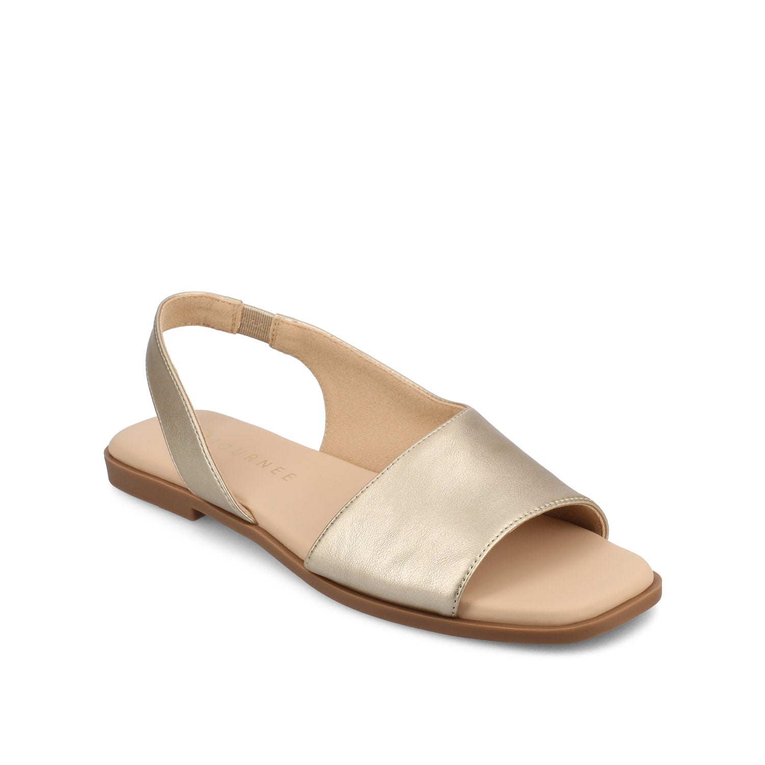 BRINSLEY SANDALS IN VEGAN LEATHER - Gold PU