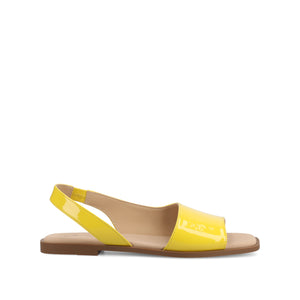 BRINSLEY CUTOUT SANDALS IN PATENT - Mango