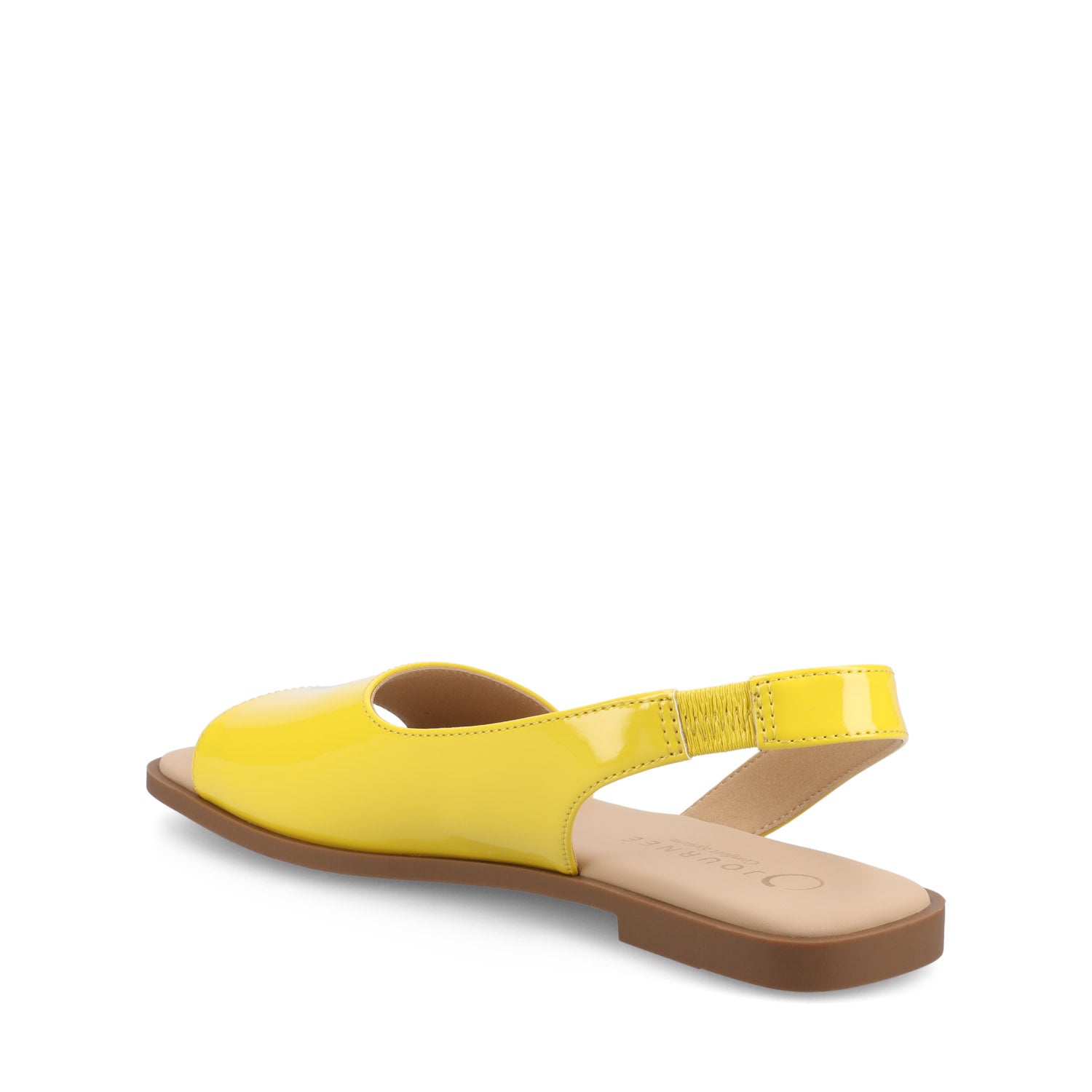 BRINSLEY CUTOUT SANDALS IN PATENT - Mango