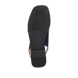 BRINSLEY SANDALS IN VEGAN LEATHER - Navy PU