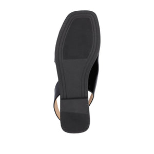 BRINSLEY CUTOUT SANDALS IN PATENT - Black Patent