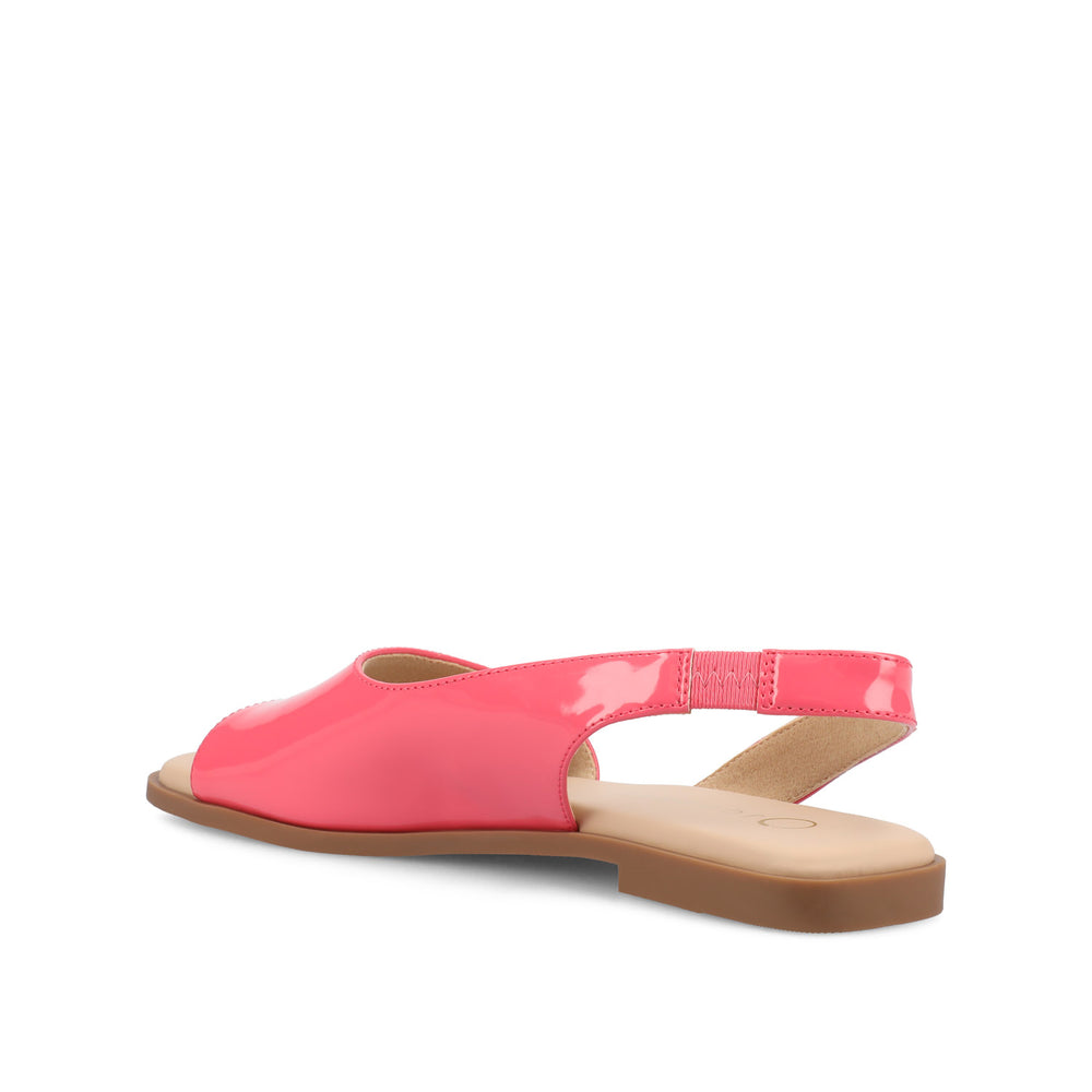 BRINSLEY CUTOUT SANDALS IN CROCO