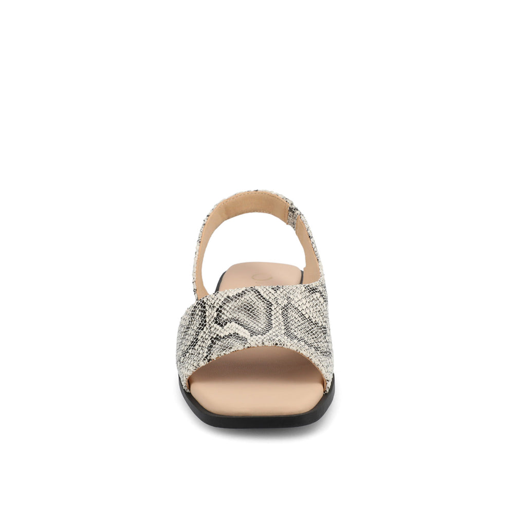 BRINSLEY CROCO SANDALS IN WIDE