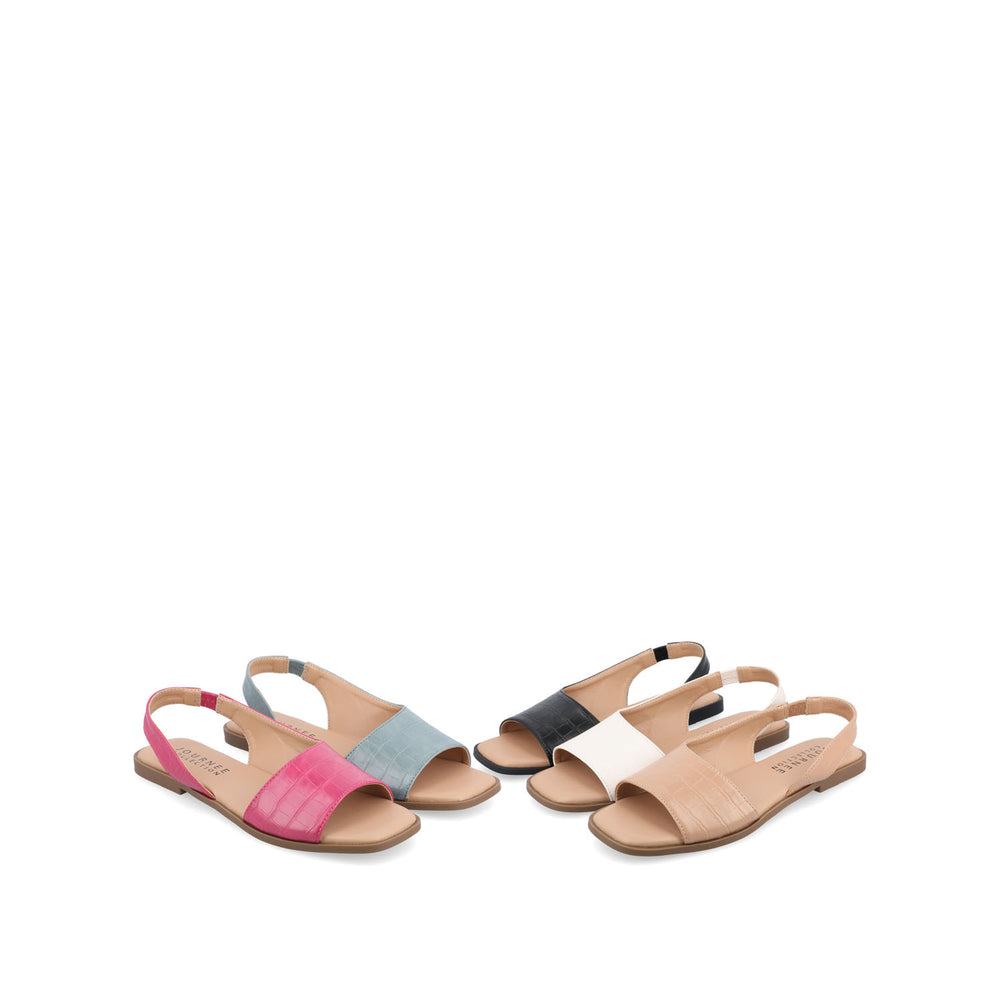 BRINSLEY SANDALS IN FAUX LEATHER