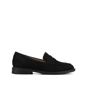 BROOKS PENNY LOAFER IN WIDE - Black