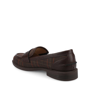 BROOKS IN BROWN PLAID - WIDE