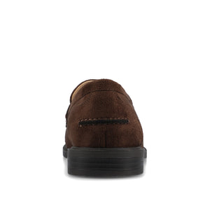 BROOKS PENNY LOAFER IN WIDE - Chocolate