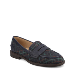 BROOKS NAVY PLAID