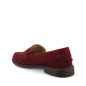 BROOKS IN OXBLOOD SUEDE - WIDE