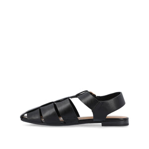 CAILINNA FISHERMAN SANDALS IN WIDE - Black