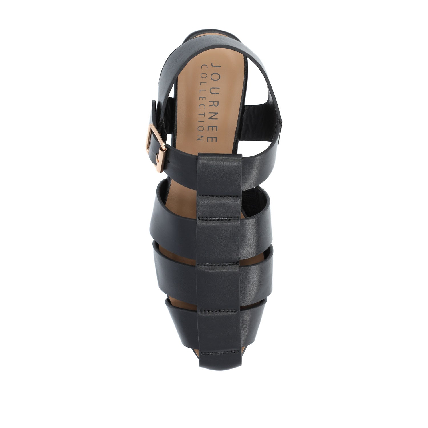 CAILINNA FISHERMAN SANDALS IN WIDE - Black