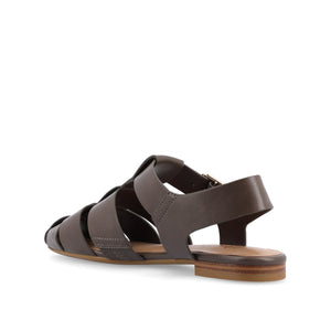 CAILINNA FISHERMAN SANDALS IN WIDE - Brown