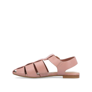 CAILINNA FISHERMAN SANDAL IN VEGAN LEATHER - Mauve