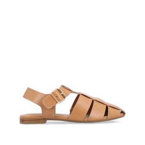 CAILINNA FISHERMAN SANDAL IN VEGAN LEATHER - Tan