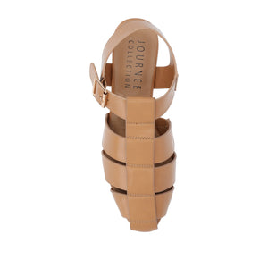 CAILINNA FISHERMAN SANDALS IN WIDE - Tan