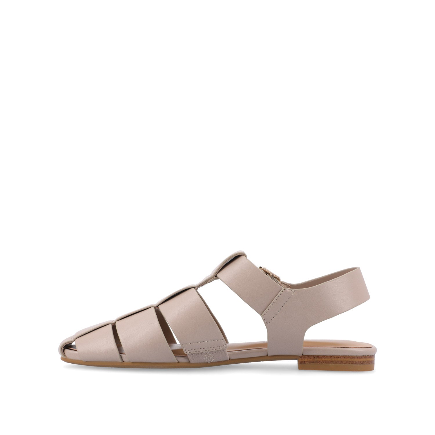 CAILINNA FISHERMAN SANDAL IN VEGAN LEATHER - Taupe
