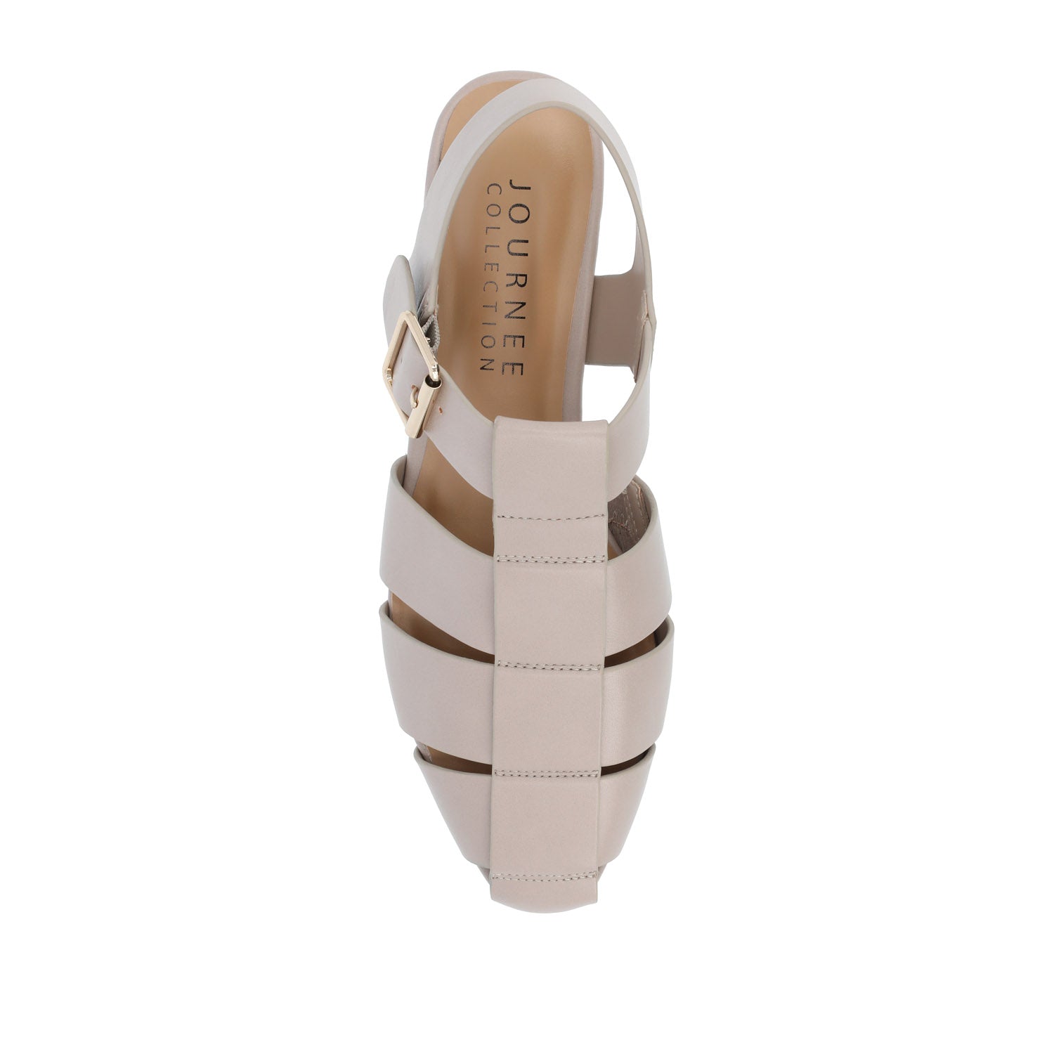 CAILINNA FISHERMAN SANDAL IN VEGAN LEATHER - Taupe