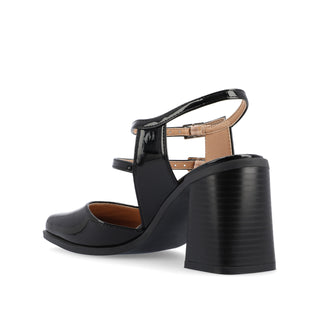 CAISEY MARY JANE BLOCK HEELS IN PATENT