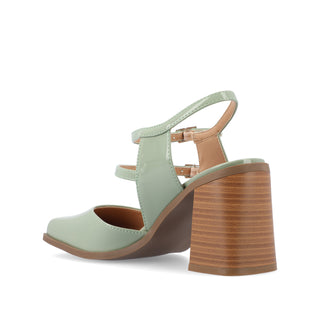 CAISEY MARY JANE BLOCK HEELS IN PATENT