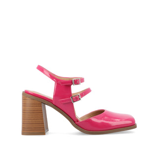 CAISEY MARY JANE BLOCK HEELS IN PATENT