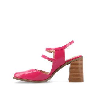 CAISEY MARY JANE BLOCK HEELS IN PATENT