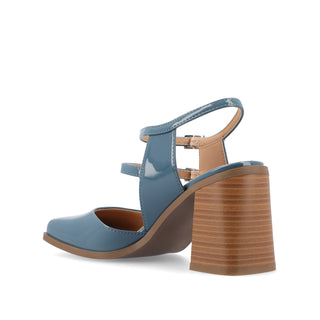 CAISEY MARY JANE BLOCK HEELS IN PATENT