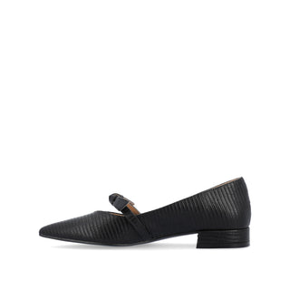 CAIT KITTEN BALLET FLATS IN FAUX LEATHER