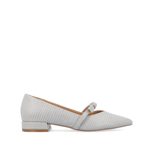 CAIT BALLET FLATS IN FAUX LIZARD