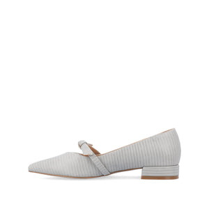 CAIT BALLET FLATS IN FAUX LIZARD