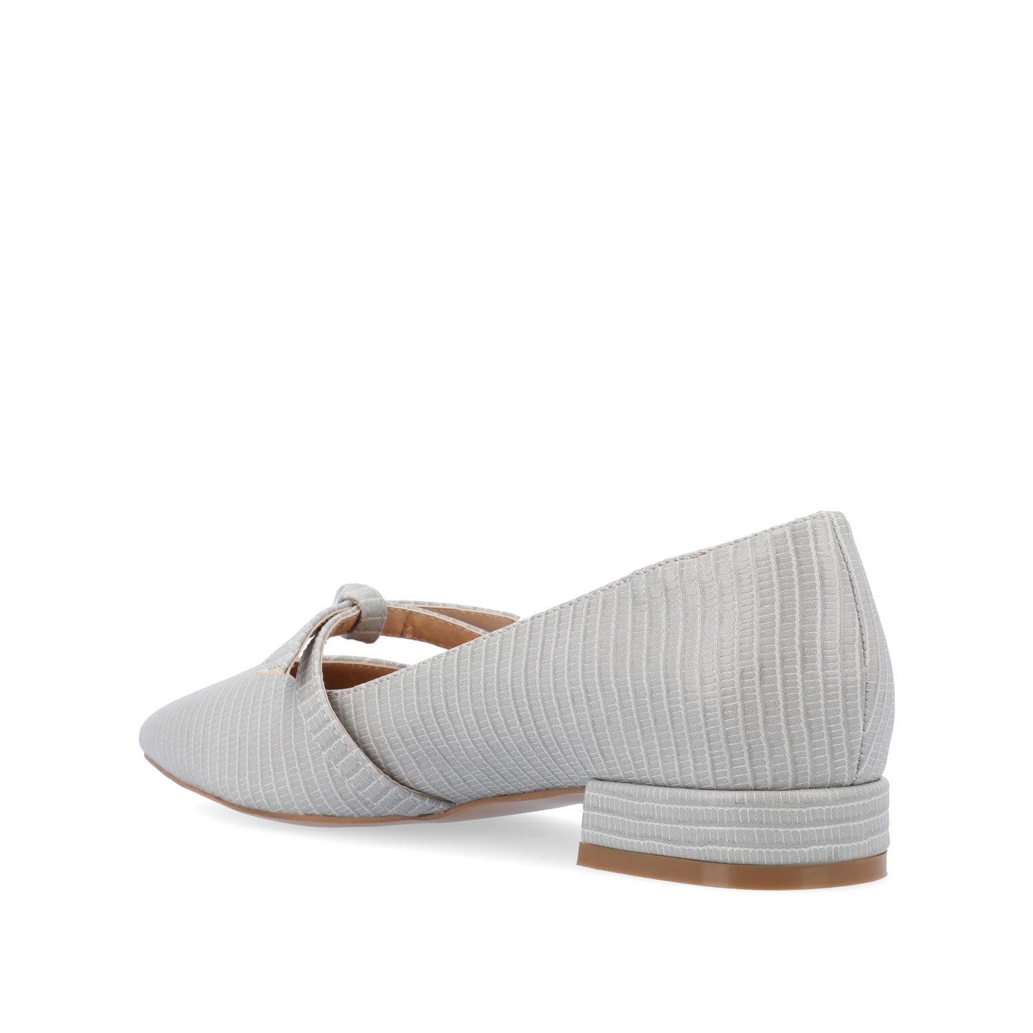 CAIT BALLET FLATS IN FAUX LIZARD