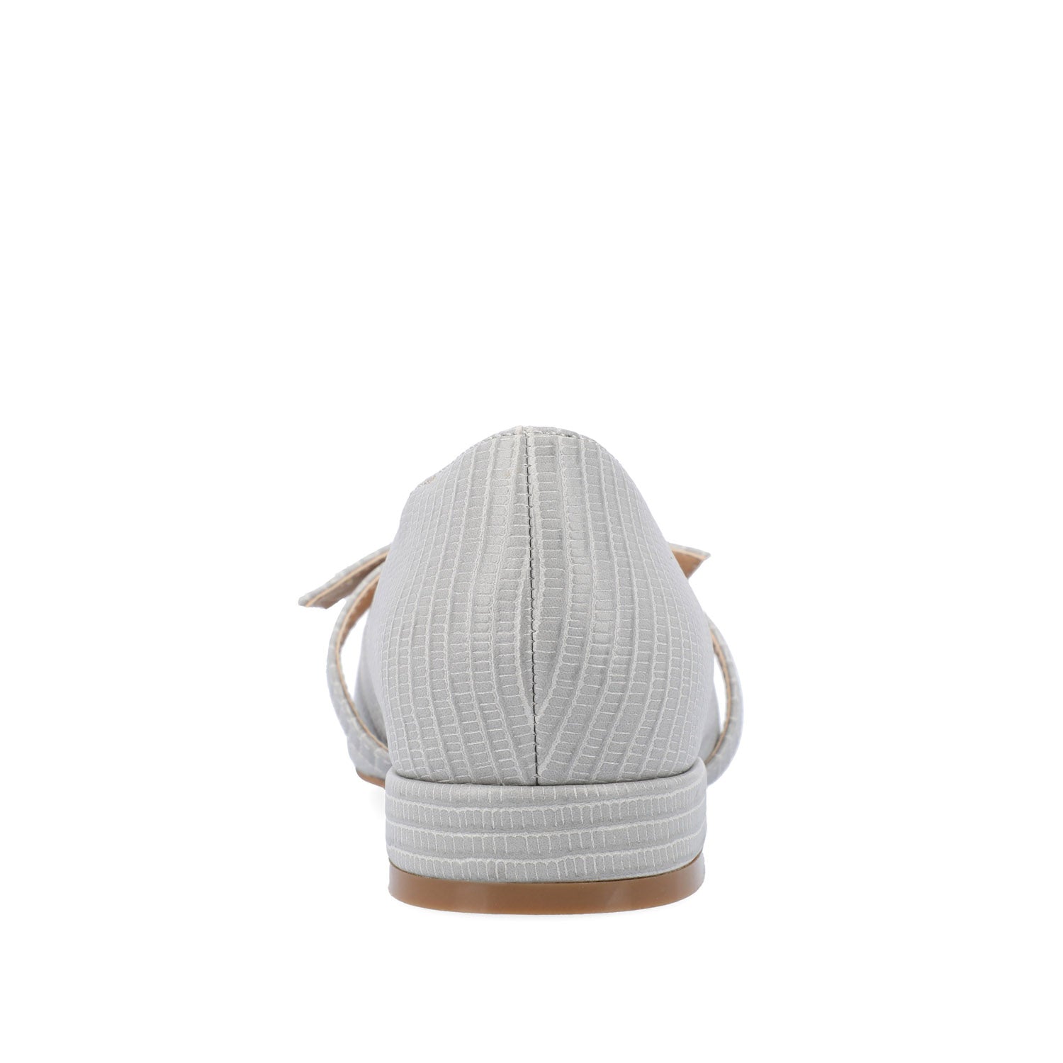 CAIT BALLET FLATS IN WIDE - Grey Lizard