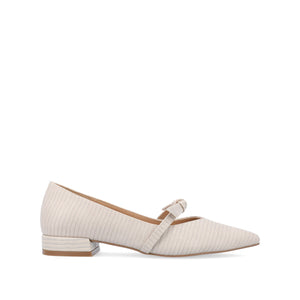 CAIT BALLET FLATS IN FAUX LIZARD - Taupe Lizard