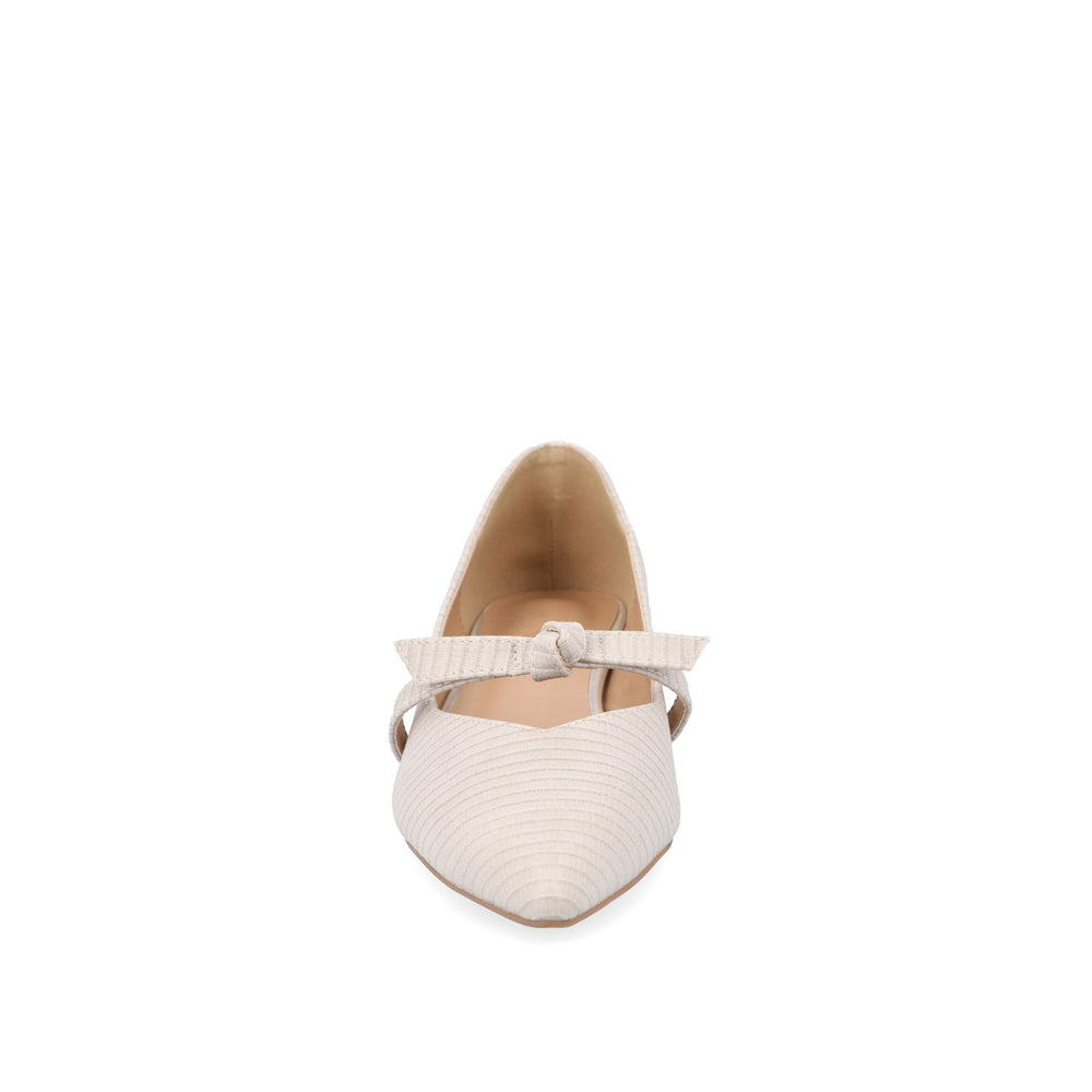 CAIT BALLET FLATS IN FAUX LEATHER