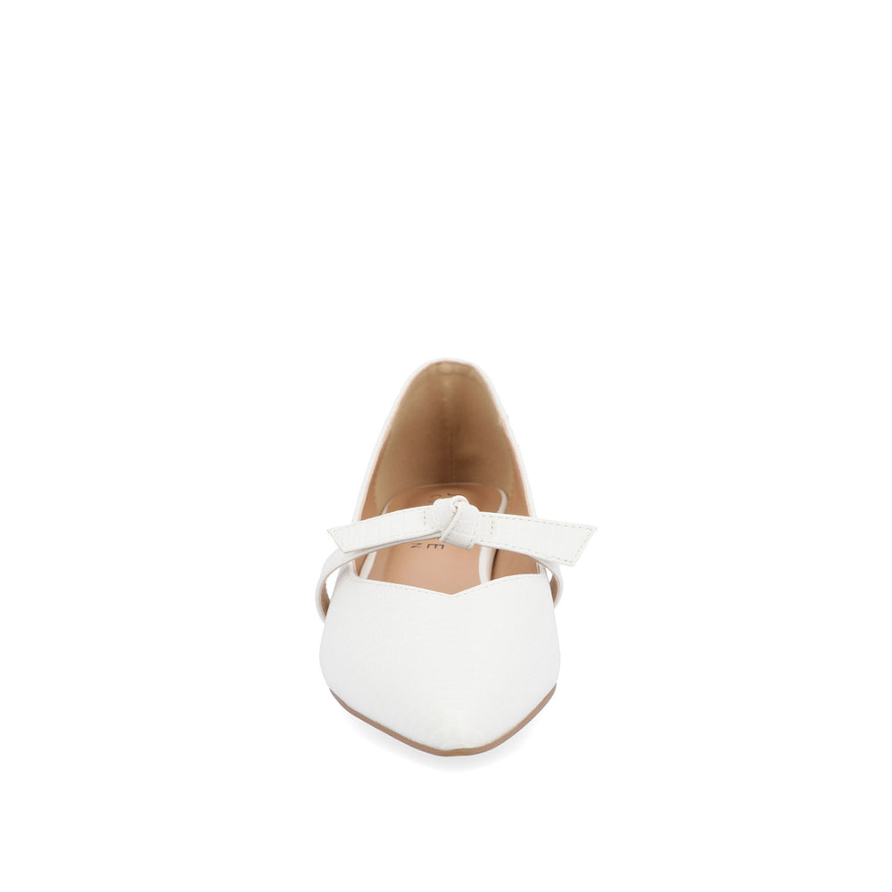 CAIT BALLET FLATS IN FAUX LEATHER