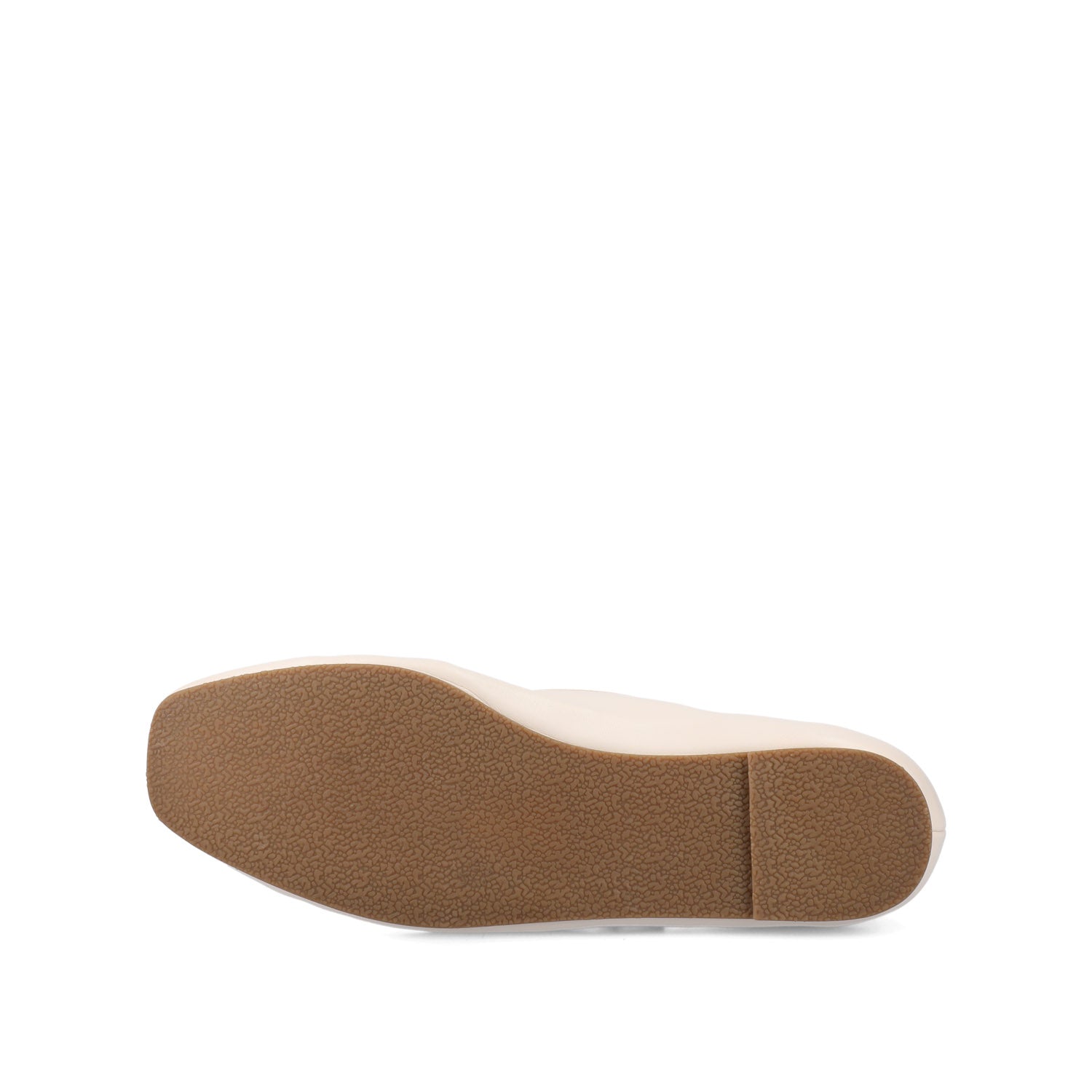 CALLEE BALLET FLATS IN VEGAN LEATHER - Bone