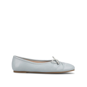 CALLEE BALLET FLATS IN VEGAN LEATHER - Light Blue