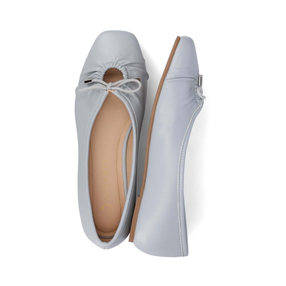 CALLEE BALLET FLATS IN FAUX LEATHER